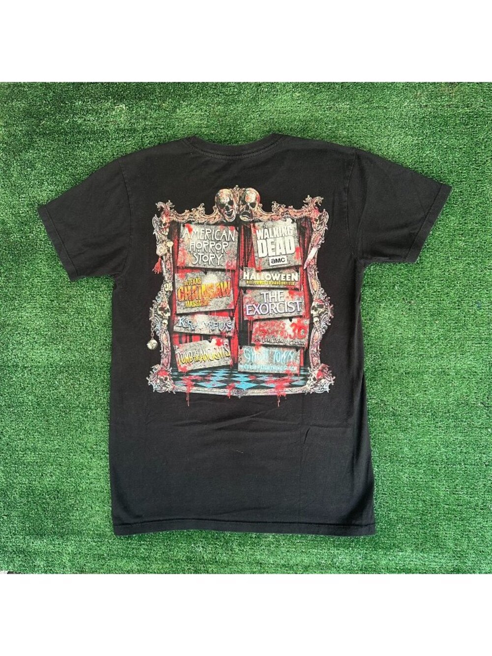 Vintage Y2K Halloween Horror Nights 26 T-Shirt Universal Studios HHN